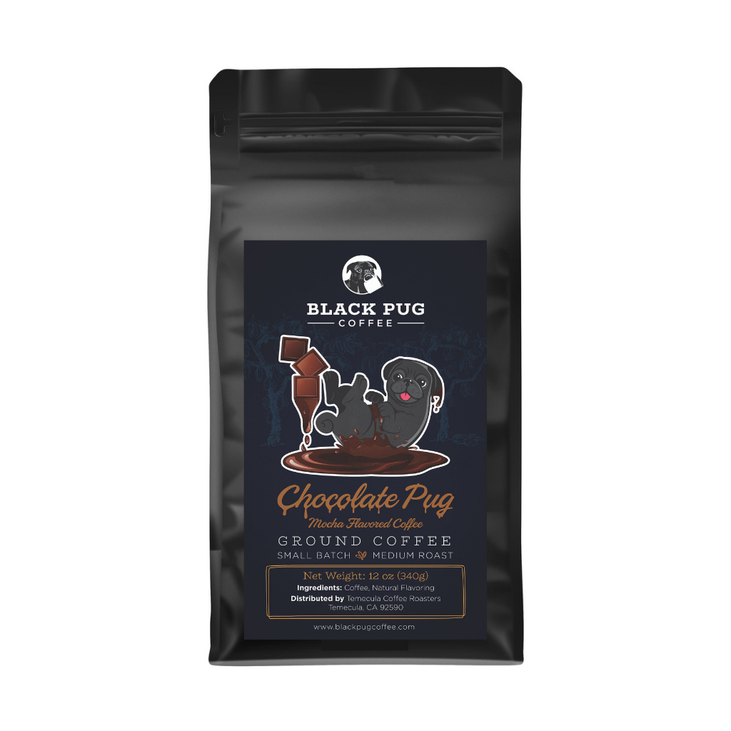 Chocolate Pug - Mocha Coffee 12 oz Ground